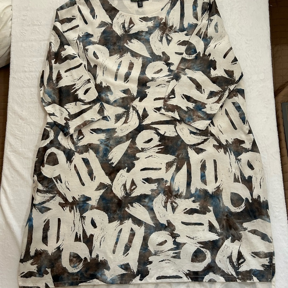 Shannon Passero - Abstract Brushstroke Print Women’s Dress NWT